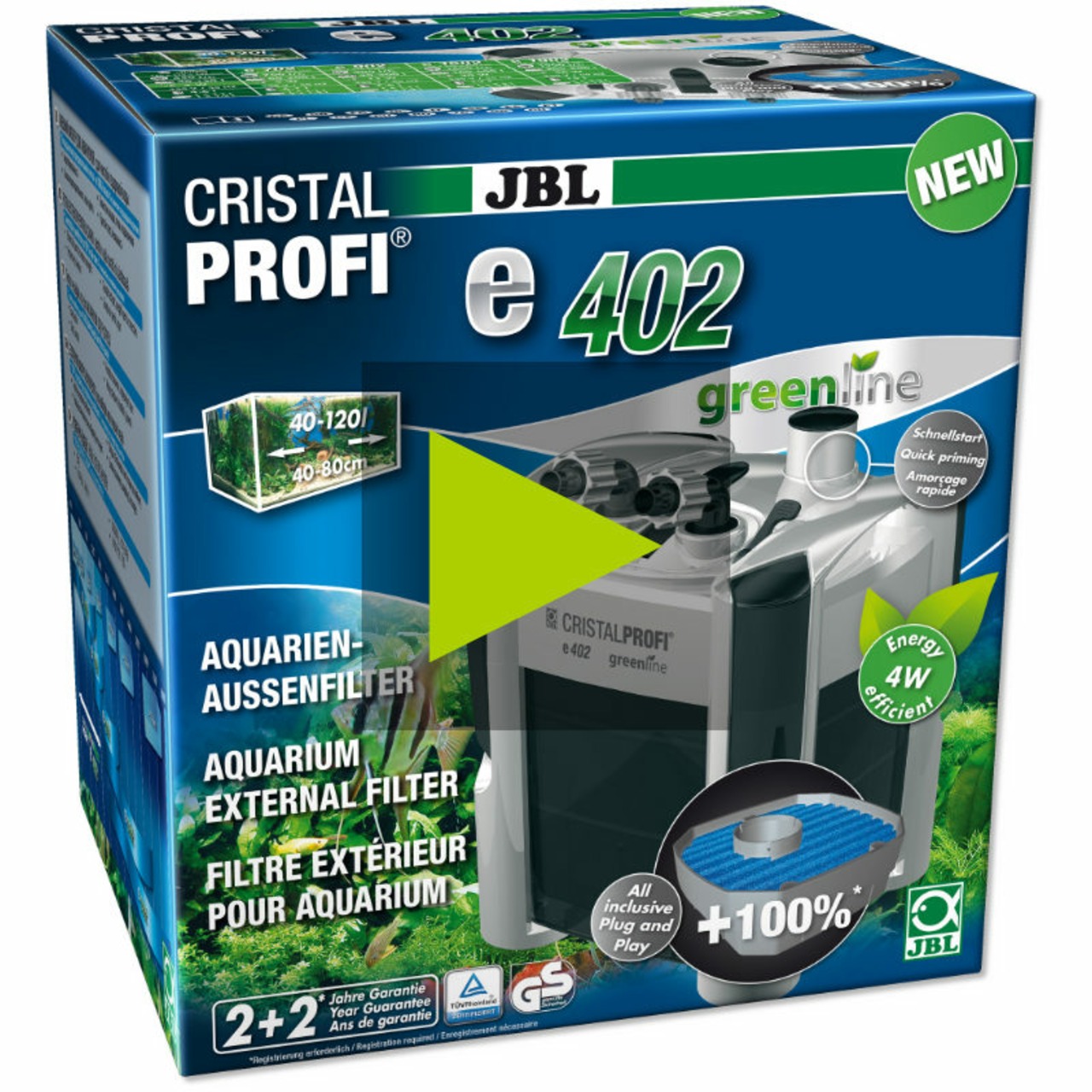 JBL CristalProfi e702 greenline