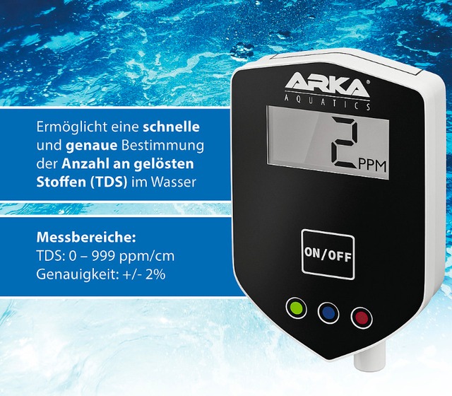 Eigenschaftes von ARKA In-Line TDS Messgerät
