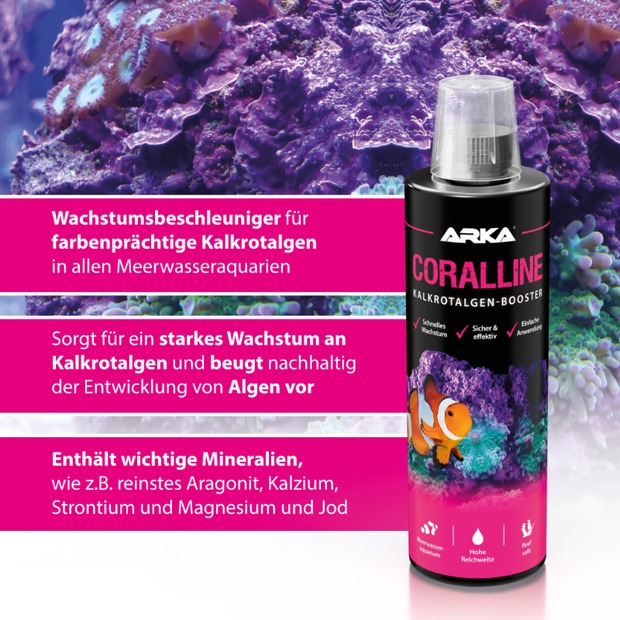 Arka Coralline Kalkrotalgen + 473ml