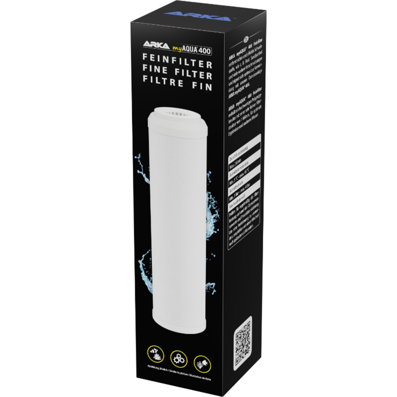 Arka myAqua 400 Feinfilter