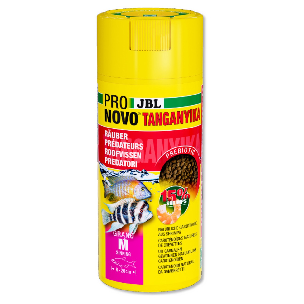 JBL ProNovoTanganika Grano M 250ml CLICK